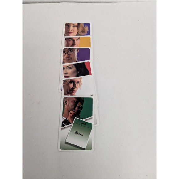 2008 Clue Rumor Board Game Replacement Parts Cards Weapons Suspects Rooms - Picture 4 of 7